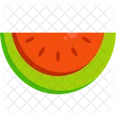 Wassermelone Melone Sommer Symbol