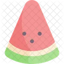 Wassermelone Suss Eis Am Stiel Icon