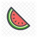 Wassermelone Suss Melone Icon