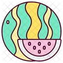 Wassermelone Obst Essen Icon