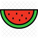 Wassermelone Obst Frisch Symbol