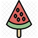 Wassermelonen-Eis am Stiel  Symbol