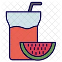 Wassermelonensaft Saft Getrank Symbol