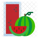 Wassermelonensaft Essen Und Restaurant Bio Symbol