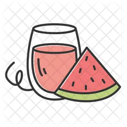 Wassermelonensaft  Symbol