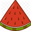 Wassermelonenscheibe  Symbol