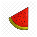 Wassermelonenscheibe Symbol