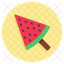 Wassermelone Wassermelonenscheibe Obst Icon