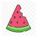 Wassermelonenscheibe Wassermelone Obst Symbol