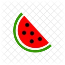 Obst Essen Wassermelone Symbol