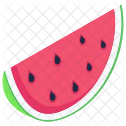 Wassermelonenstück  Symbol