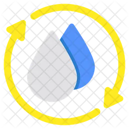 Wasserrecycling  Symbol