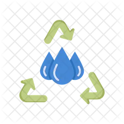 Wasserrecycling  Symbol