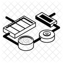 Wasserreiniger Wasseranlage Wassermaschinen Symbol