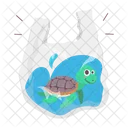 Schildkroten Cartoon Schildkroten Aufkleber Schildkroten Cartoon Symbol