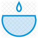 Wasserschale Behandlung Spa Symbol