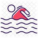 Wasserschwimmspiel  Symbol