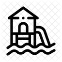 Wasserspielplatz  Symbol
