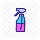 Desinfektionsmittel Flasche Spray Icon