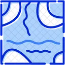 Wasserstand Wasser Meer Icon