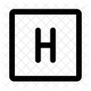 Wasserstoff Symbol