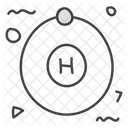 Proton Atom Wissenschaft Symbol