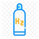 Wasserstoff Reservoir Biokraftstoff Symbol