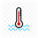 Wassertemperatursensor Wassertemperatursensor Temperatur Symbol