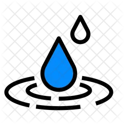 Wassertropfen  Symbol