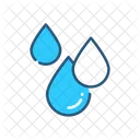 Wassertropfen Regentropfen Regenwasser Symbol