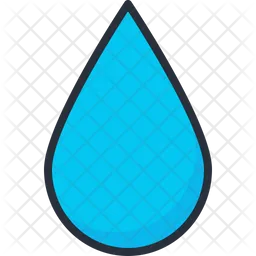 Wassertropfen  Symbol