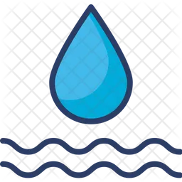 Wassertropfen  Symbol