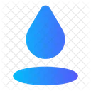 Wassertropfen Sauber Wasser Symbol