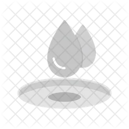 Wassertropfen  Symbol