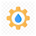 Wasserversorgungseinstellung  Symbol