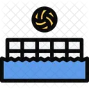 Wasser Volleyball Sport Symbol