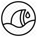 Wasserwellen  Symbol