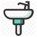 Wastafel Clean Shower Icon