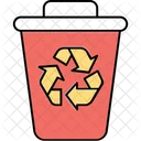 Waste Reduction Bin Icon