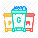Waste Reduction Green Icon