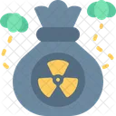 Waste Biohazard Trash Icon
