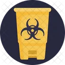 Personal Protective Equipment Waste Toxic Icon