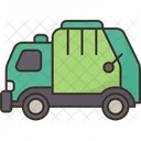 Waste Truck Disposal Icon