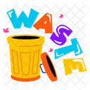 Trash Bin Waste Trash Can Icon