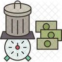 Waste Selling Scraps Icon
