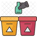 Waste Sorting Separate Icon