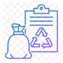Waste Consignment Note Trash Can Trash Icon