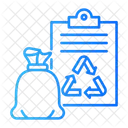 Waste Consignment Note Trash Can Trash Icon
