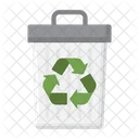 Waste Disposal Recycle Bin Rubbish Bin Icon