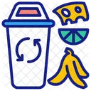 Waste Food Food Waste Garbage Icône